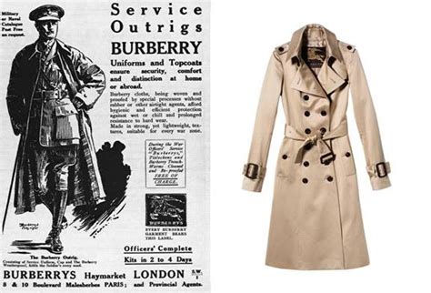 burberry trench history